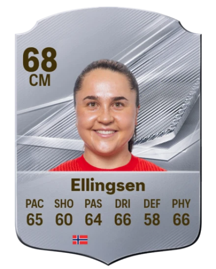 Ellingsen 68 Common CM FC 26 card