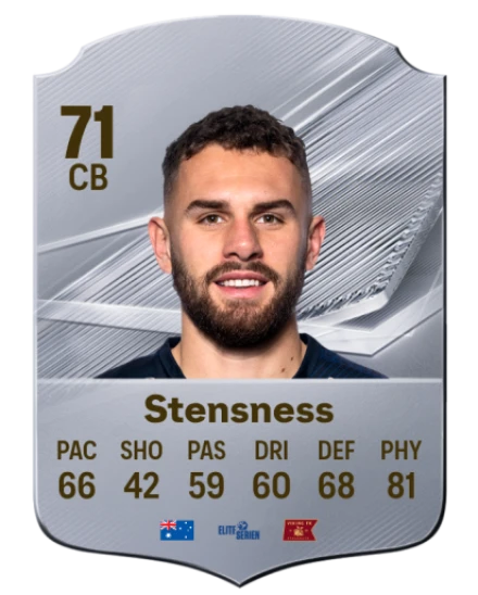 Stensness 71 Common CB FC 26 card