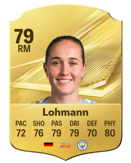 Lohmann 79 Gold RM FC 27 card