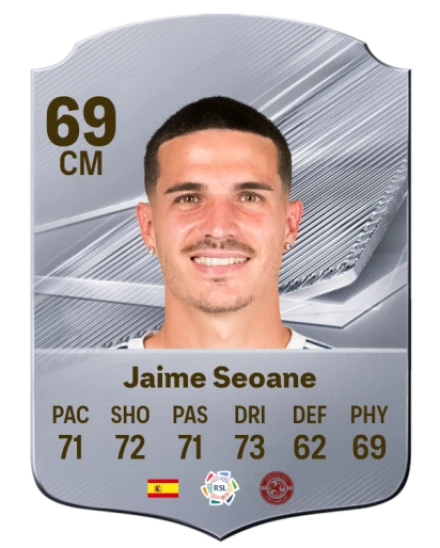 Jaime Seoane 69 Common CM FC 26 card