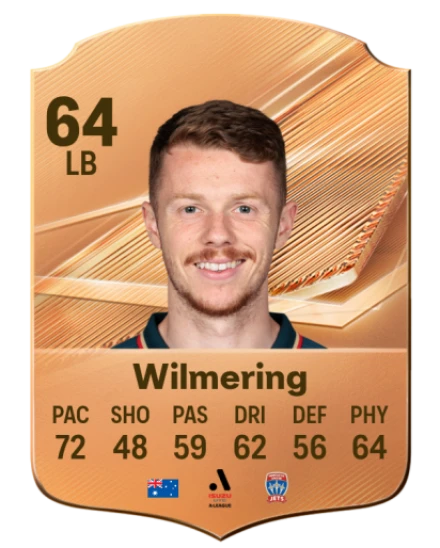 Wilmering 64 Common LB FC 26 card