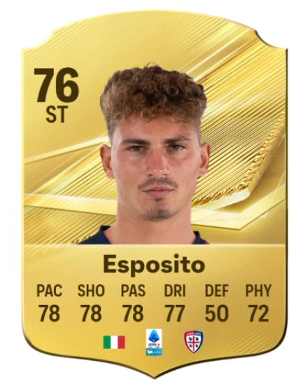 Esposito 76 Rare ST FC 26 card