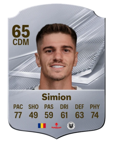 Simion 65 Silver CDM FC 27 card