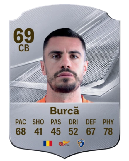 Burcă 69 Common CB FC 26 card