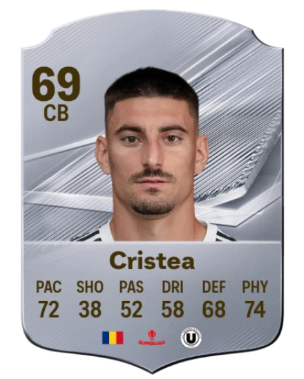 Cristea 69 Common CB FC 26 card