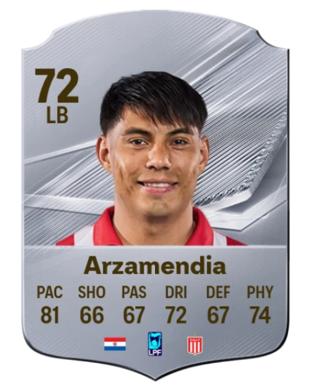 Arzamendia 72 Common LB FC 26 card