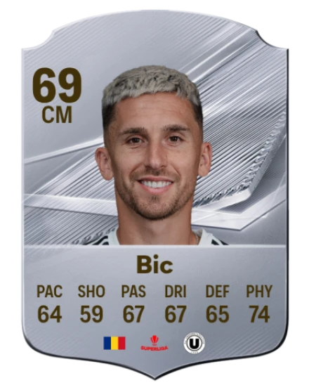 Bic 69 Common CM FC 26 card