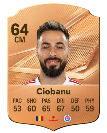 Ciobanu 64 Common CM FC 26 card