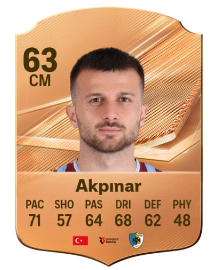 Akpınar 63 Bronze CM FC 27 card
