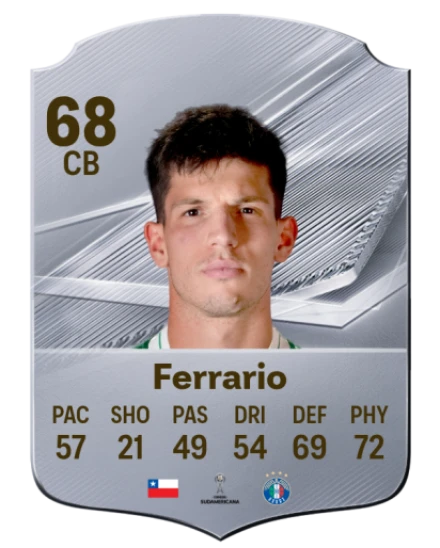 Ferrario 68 Common CB FC 26 card