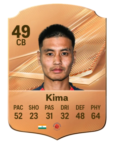 Kima 49 Bronze CB FC 27 card