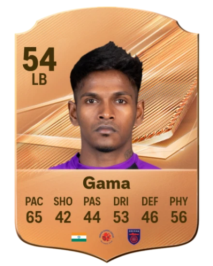 Gama 54 Bronze LB FC 27 card