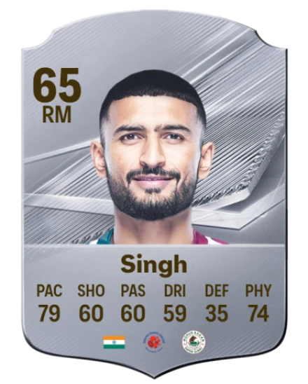 Singh 65 Common RM FC 26 card