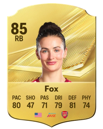 Fox 85 Common RB FC 26 card