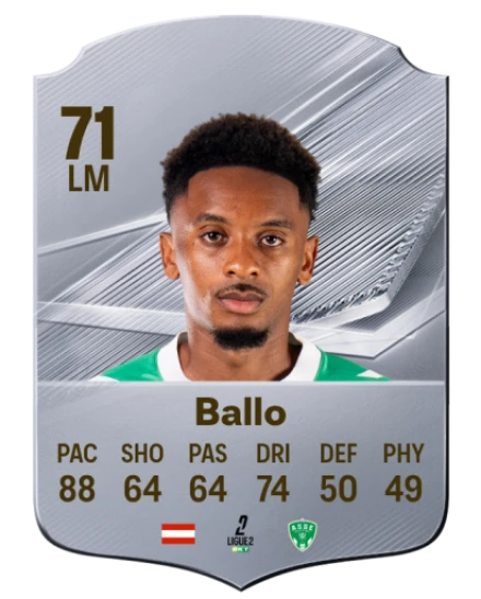 Ballo 71 Common LM FC 26 card