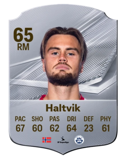 Haltvik 65 Silver RM FC 27 card