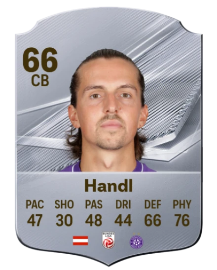 Handl 66 Silver CB FC 27 card