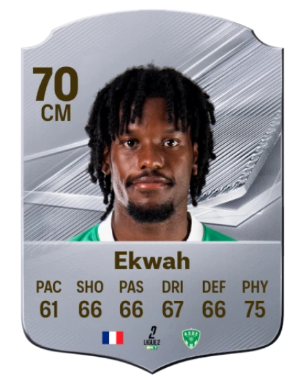Ekwah 70 Silver CM FC 27 card