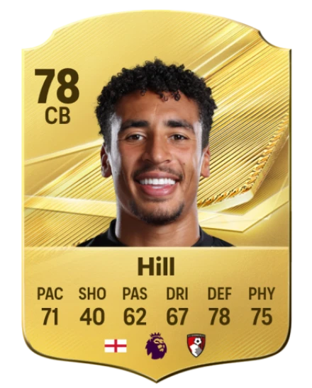 Hill 78 Common CB FC 26 card