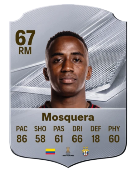 Mosquera 67 Common RM FC 26 card