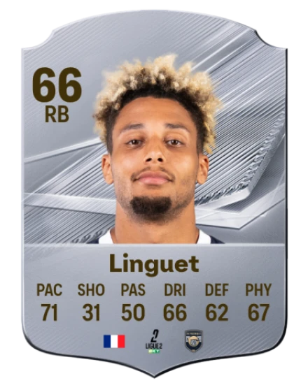 Linguet 66 Common RB FC 26 card