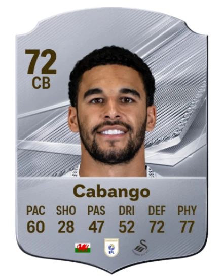 Cabango 72 Common CB FC 26 card