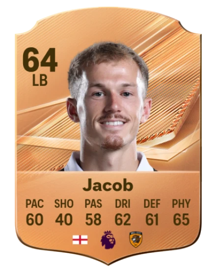 Jacob 64 Bronze LB FC 27 card