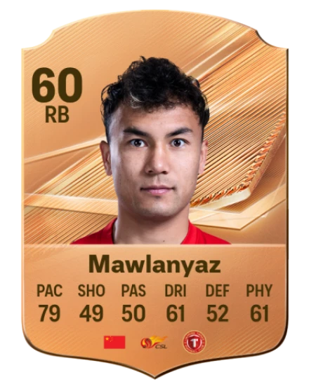 Mawlanyaz 60 Common RB FC 26 card