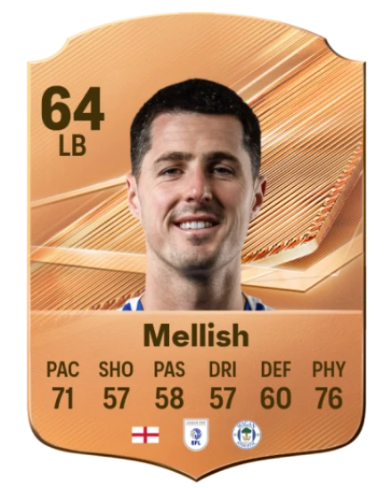 Mellish 64 Common LB FC 26 card