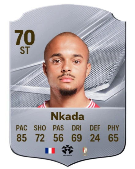 Nkada 70 Rare ST FC 26 card