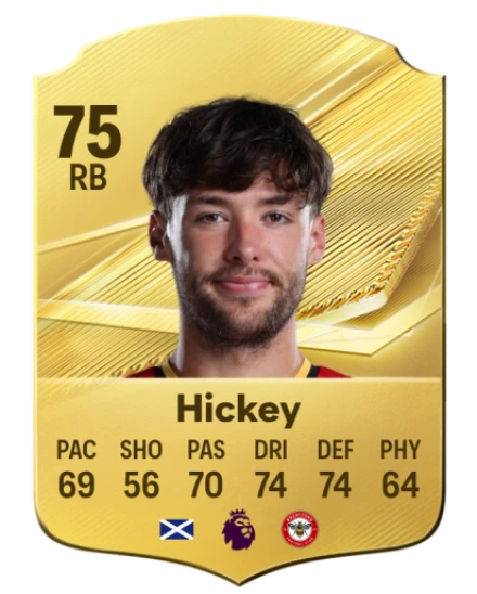 Hickey 75 Common RB FC 26 card
