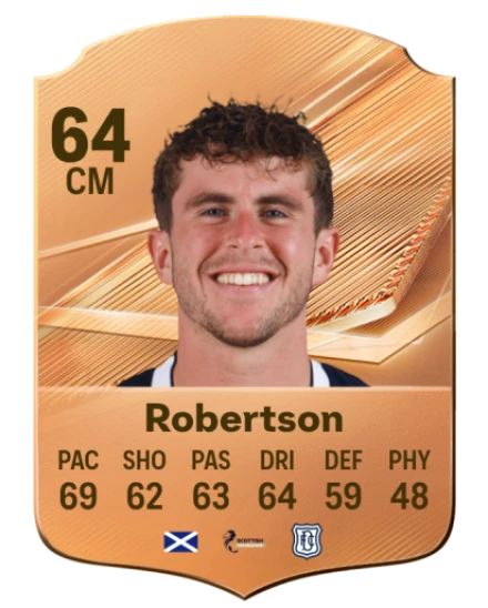 Robertson 64 Common CM FC 26 card