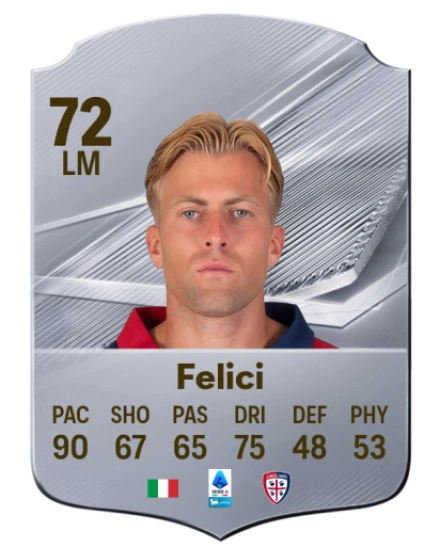 Felici 72 Common LM FC 26 card