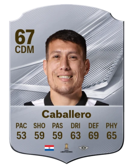 Caballero 67 Silver CDM FC 27 card