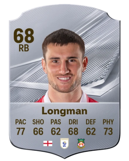 Longman 68 Silver RB FC 27 card