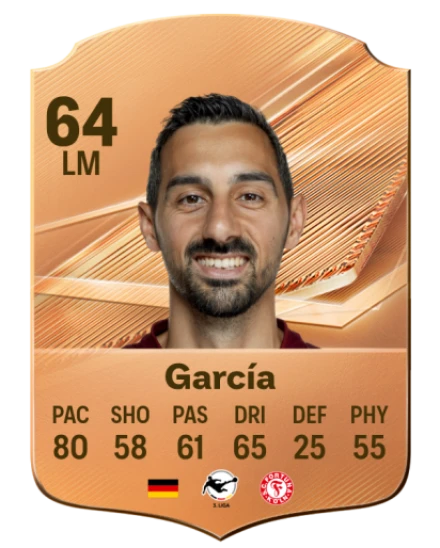 García 64 Common LM FC 26 card