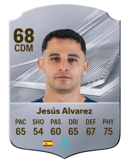 Jesús Alvarez 68 Common CDM FC 26 card