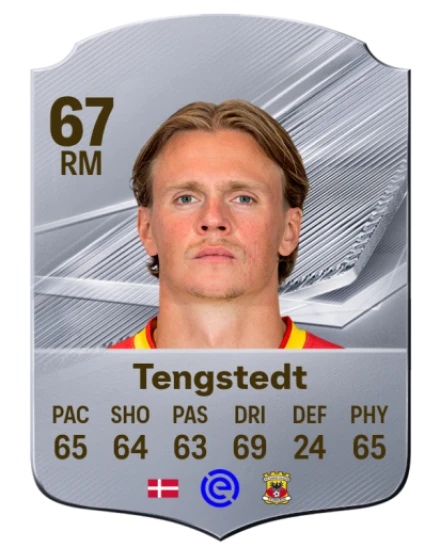 Tengstedt 67 Common RM FC 26 card