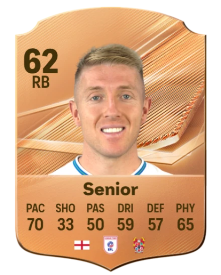Senior 62 Common RB FC 26 card
