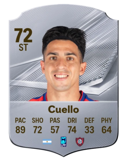 Cuello 72 Common ST FC 26 card