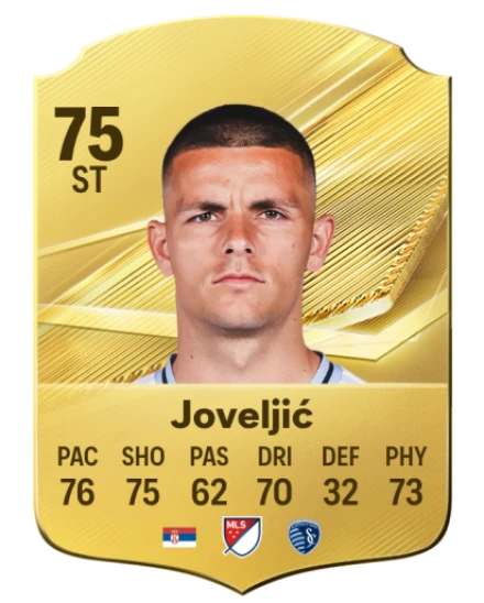 Joveljić 75 Common ST FC 26 card