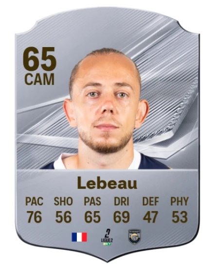 Lebeau 65 Common CAM FC 26 card