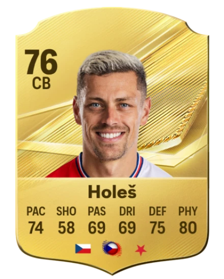 Holeš 76 Common CB FC 26 card