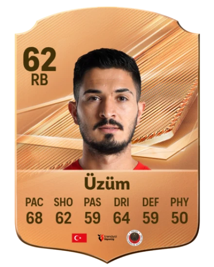 Üzüm 62 Bronze RB FC 27 card