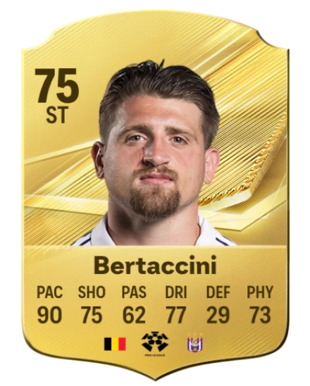 Bertaccini 75 Common ST FC 26 card