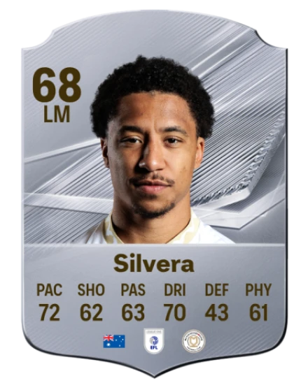 Silvera 68 Common LM FC 26 card