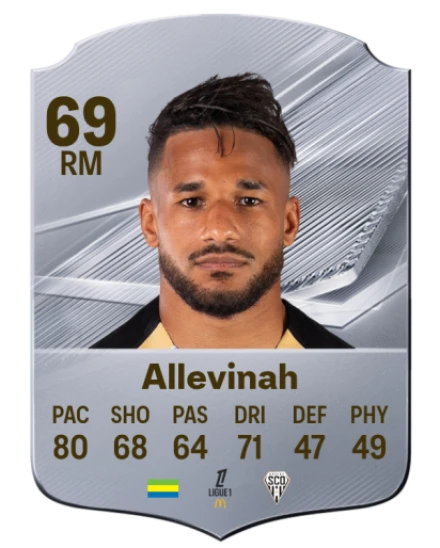 Allevinah 69 Silver RM FC 27 card