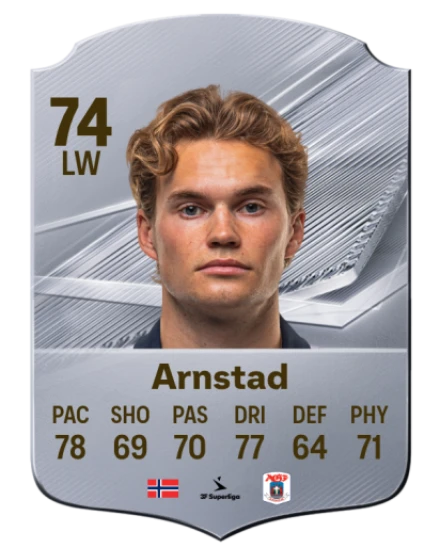 Arnstad 74 Common LW FC 26 card