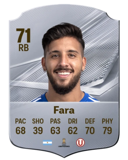 Fara 71 Common RB FC 26 card