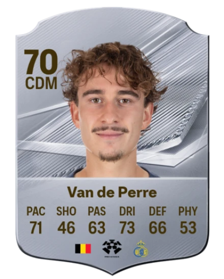 Van de Perre 70 Silver CDM FC 27 card